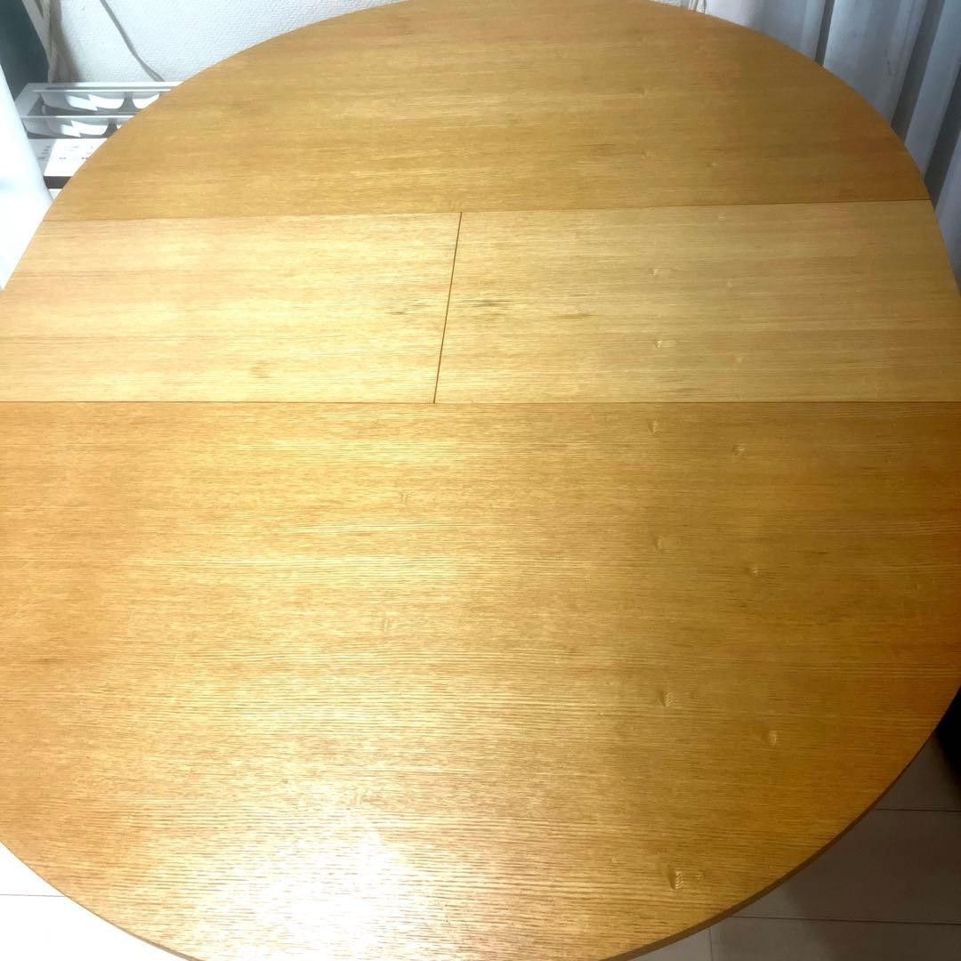 aoi222Francfranc エクステンションテーブル　円形