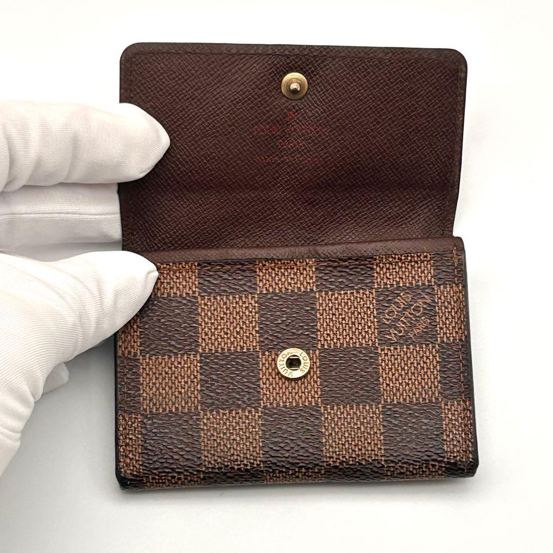 ルイヴィトン ダミエ ポルトモネプラ 小銭入れ ケース