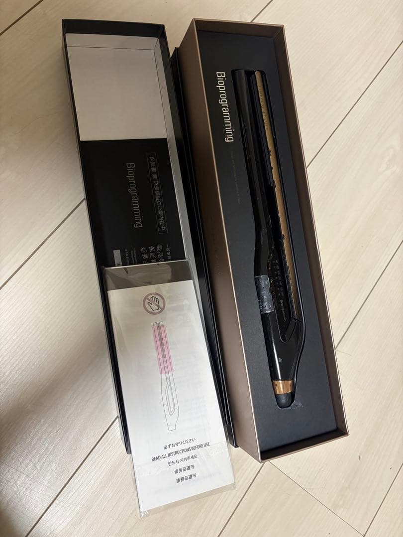 ジャンク】ヘアビューロン 4D Plus ヘアアイロン 電源入らない 故障品