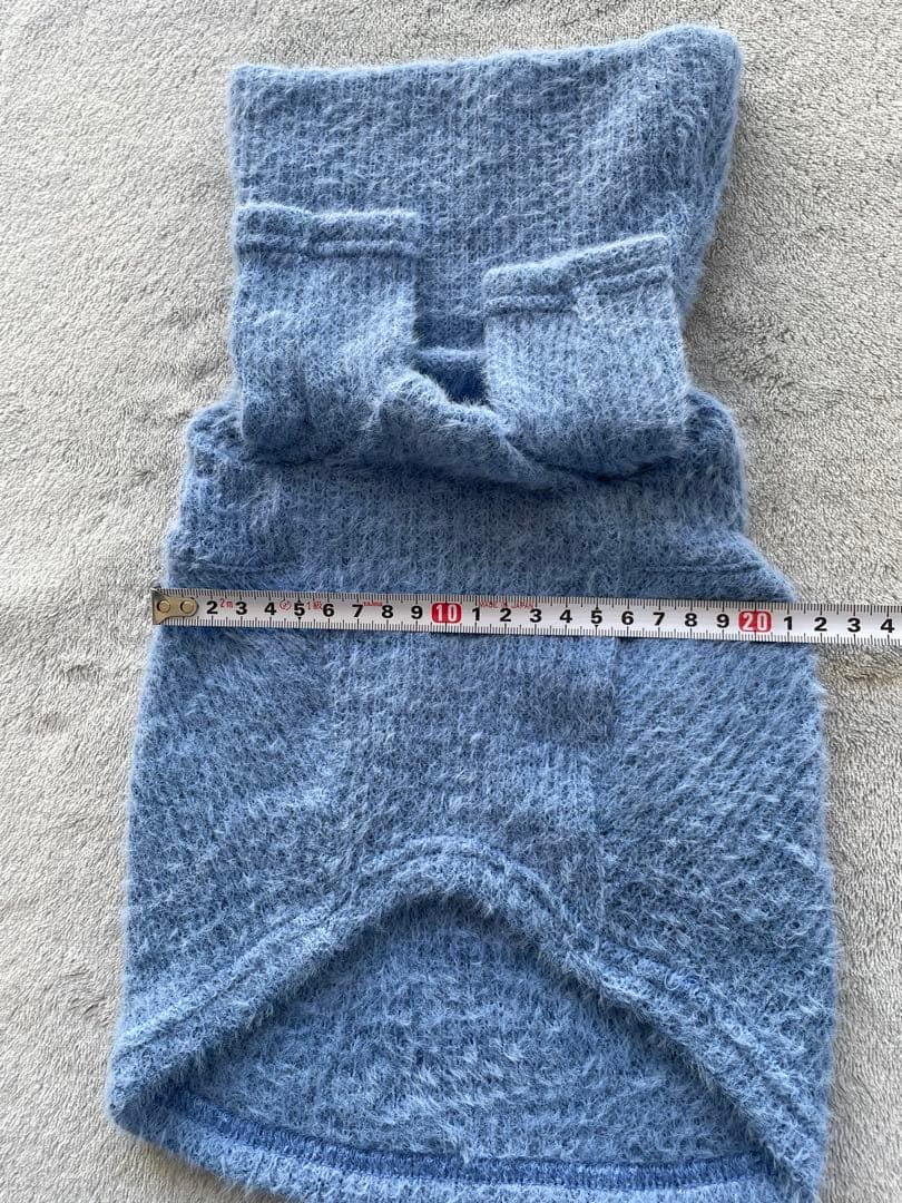 アトリエgg 新品 マカロンパーティ ワンピース ブルー AtelierGG