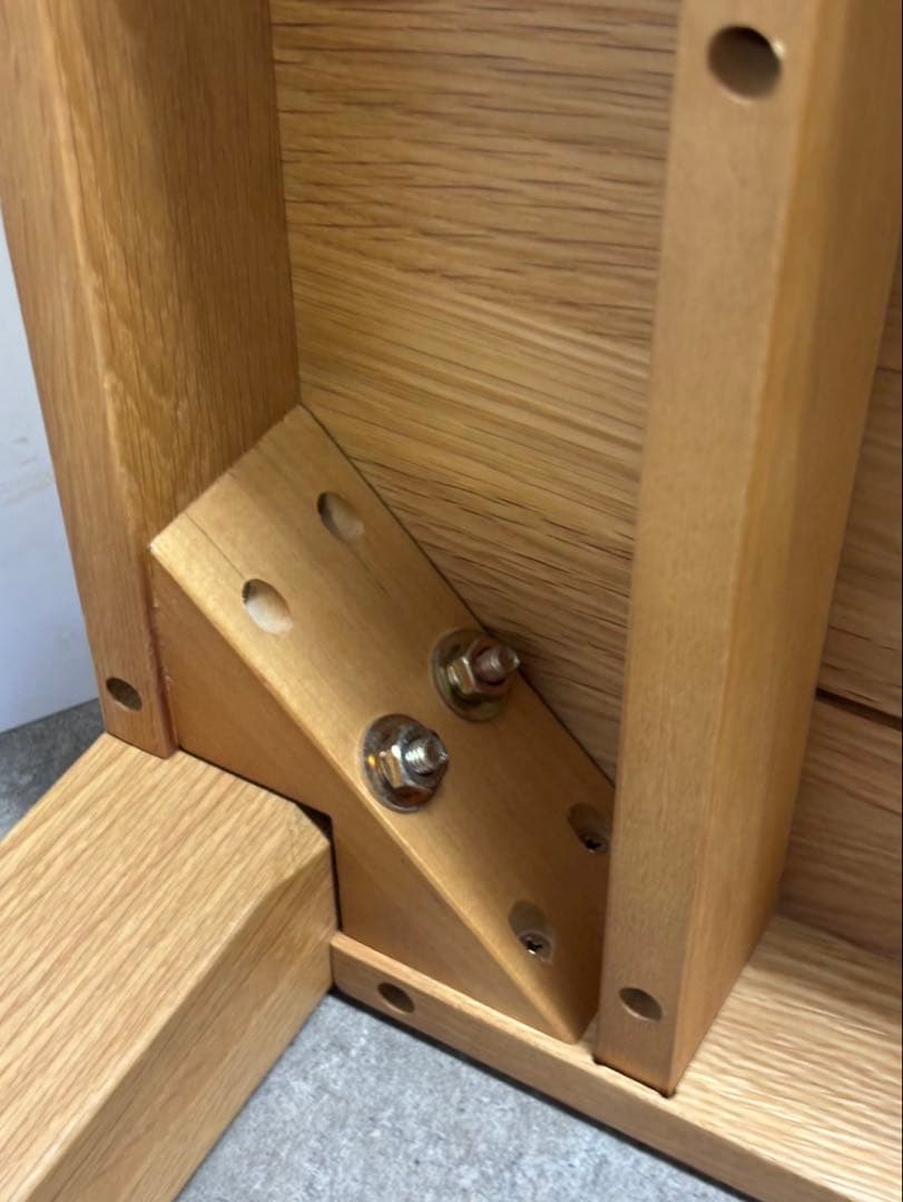 ☆MUJI 無印良品 80cm オーク ダイニングテーブル 無垢材