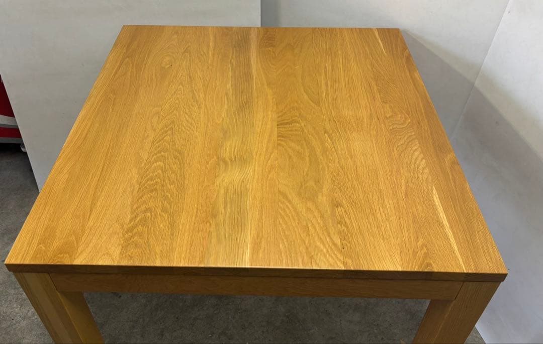 ☆MUJI 無印良品 80cm オーク ダイニングテーブル 無垢材