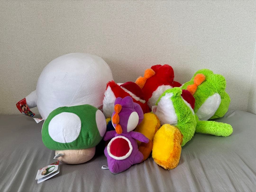 スーパーマリオ ぬいぐるみ5点セット