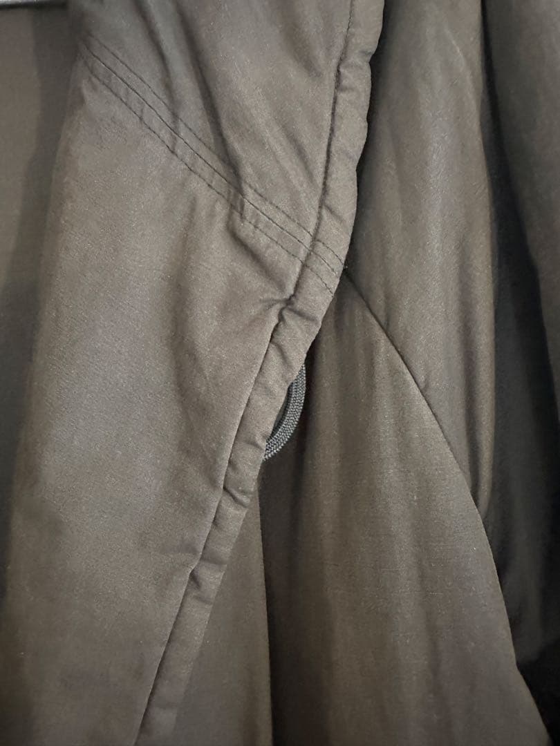 COMOLI 中綿(プリマロフト)タイロッケンショールカラーコート