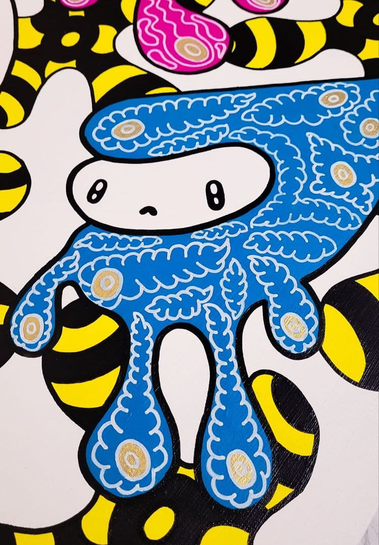 ★鈴木哲也★S12(606×606mm)アクリル原画1点物★送料無料#0082