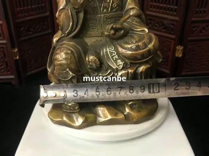 仏教美術 仏像 銅像 道徳天尊銅像 仏堂に奉納します 銅製 銅器