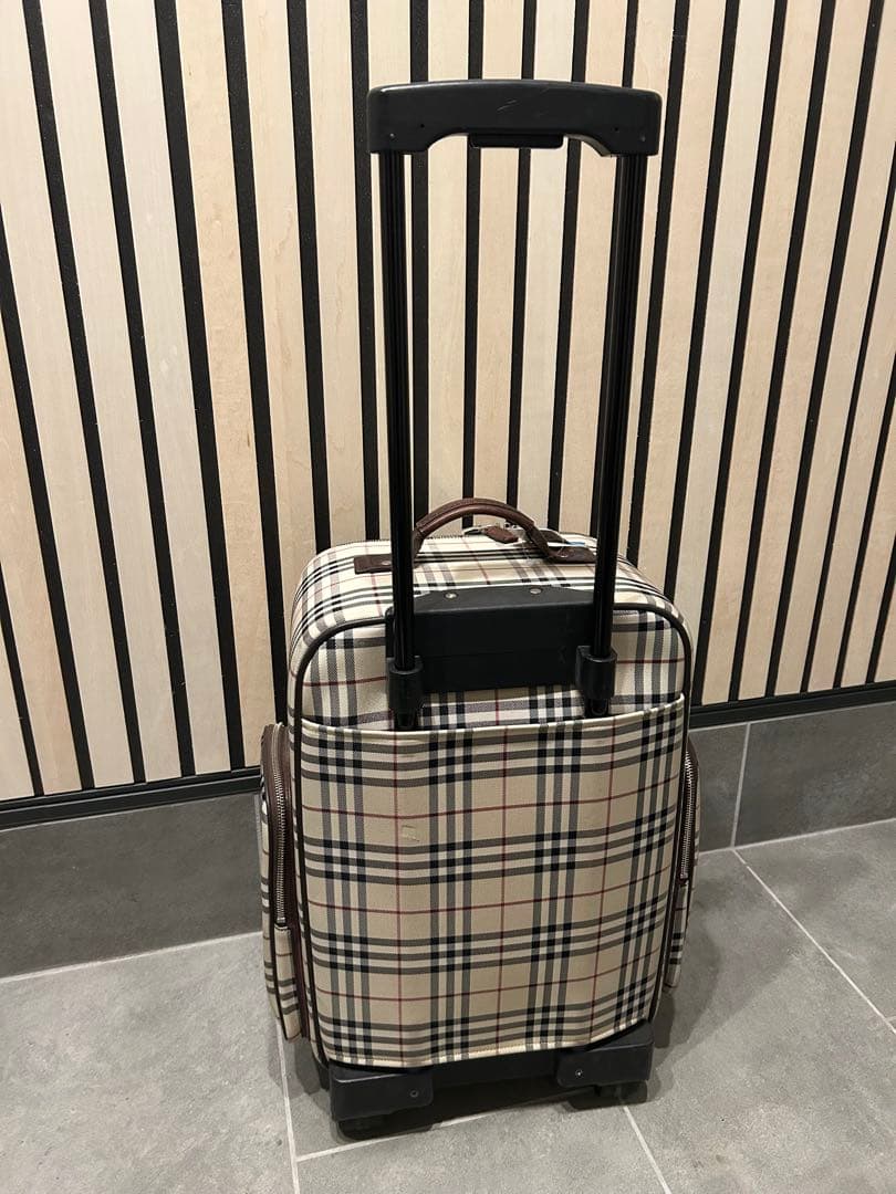 Burberry チェック柄 キャリーケース