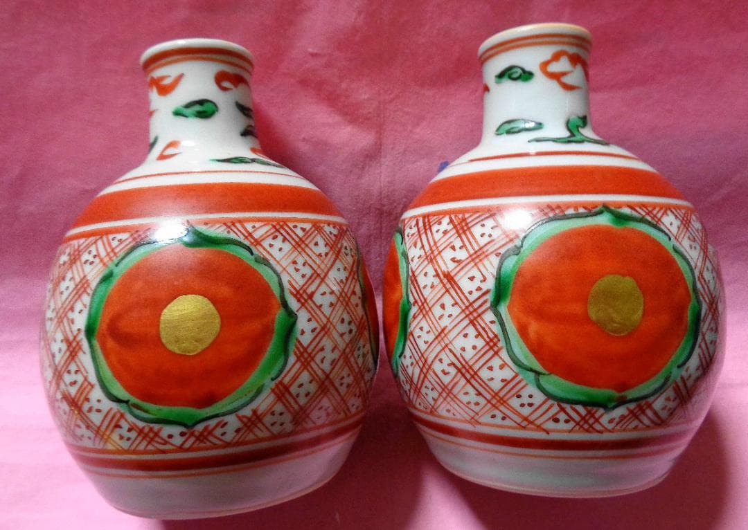 九谷焼窯元 須田菁華 酒器 木箱付き