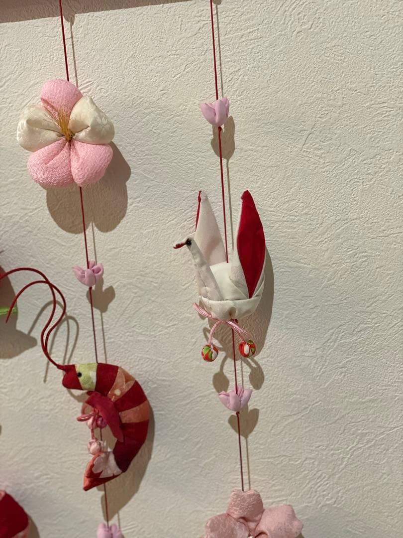 つるし雛　No.155 壁掛けタイプ・ひな祭り・桃の節句・女の子節句飾り