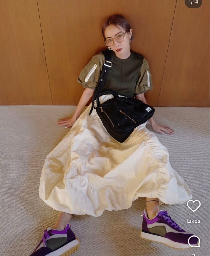 バッグ 2WAY MA-1 DETAIL BAG BLACK 26,400yen