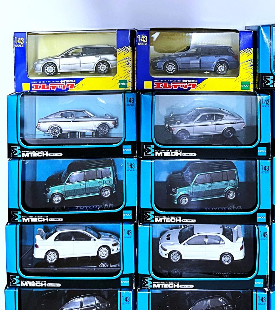 tomo 2320★エムテック　1/43　ミニカー　28台まとめ売り