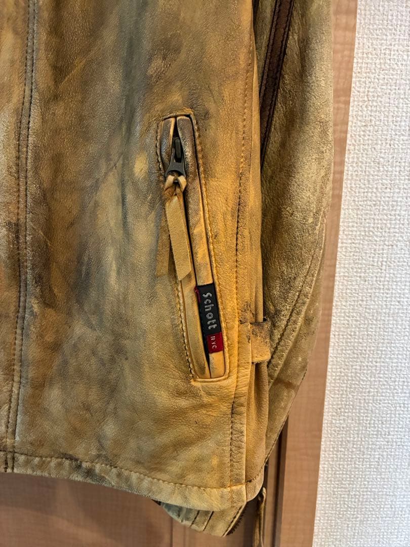 レアカラー schottヴィンテージ クラッシックレーサー