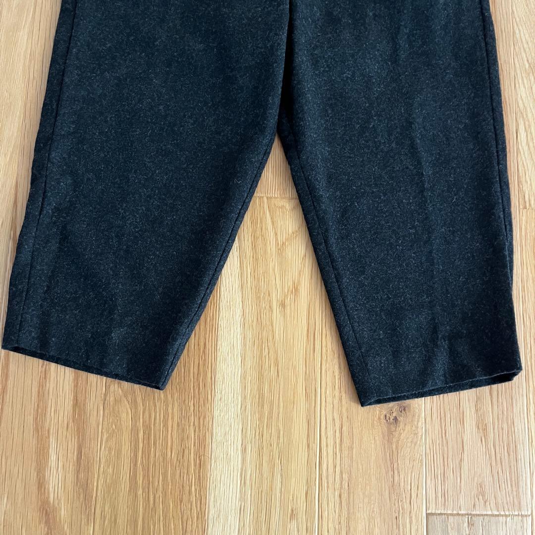 rdv o globe ランデヴーオーグローブ ウール サルエル パンツ グレー
