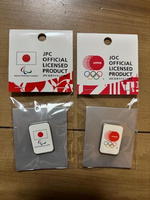東京2020　ピンバッジ　オリンピックエンブレム