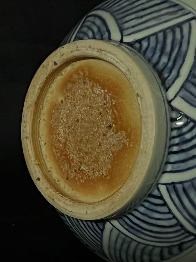 【倉庫整理品】中国古美術　清時代染付人物玉壺春瓶 ：XG--33