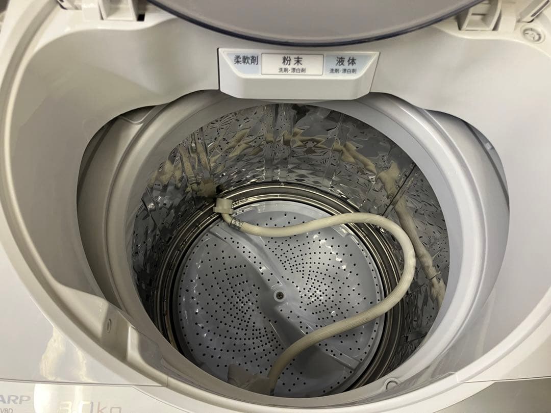 大阪引取限定　SHARP ES-GV8D-S 8.0kg 洗濯機 本体