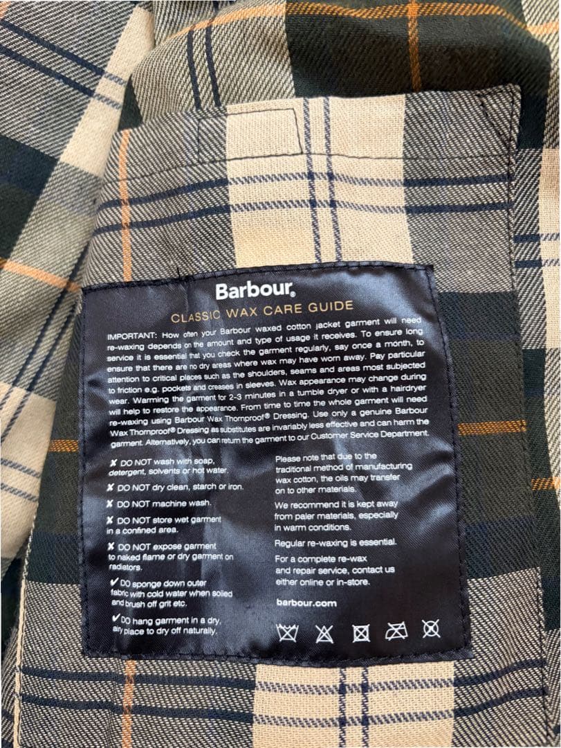 Barbour BEDALE（ビデイル） オーバーサイズ 40