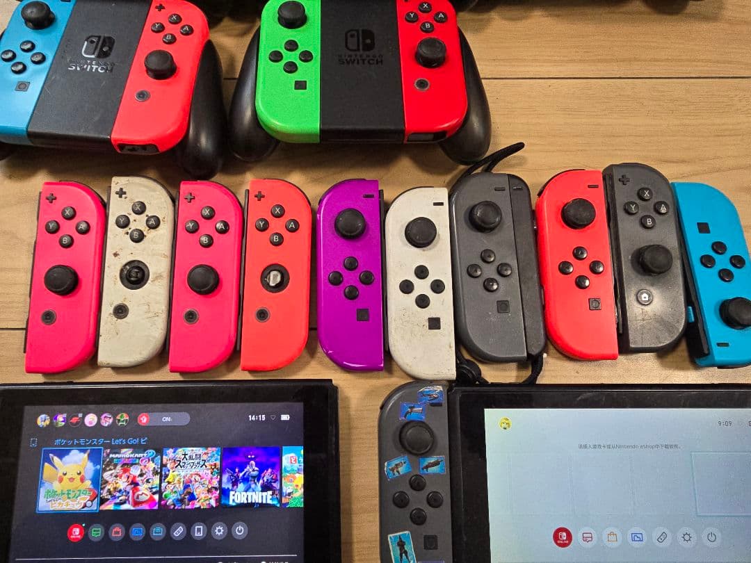ま*り様 ジャンク　Nintendo Switchとジョイコンまとめ売り
