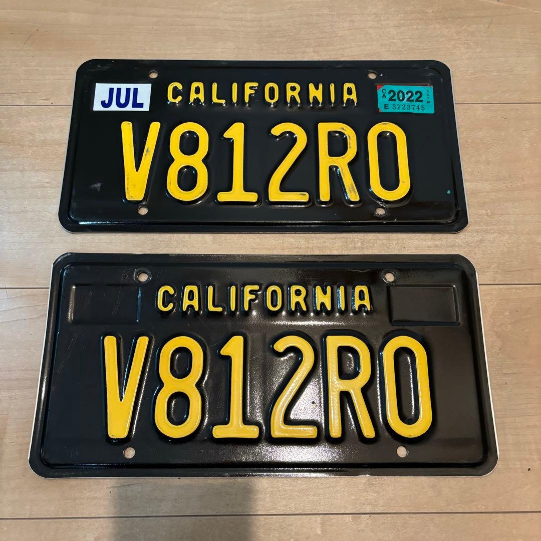 XJM 717' California'カルフォルニアライセンスプレート。 797 激レア
