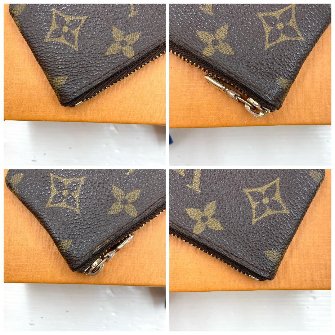 【美品】ルイヴィトン モノグラム ポシェットクレ ケース M62650