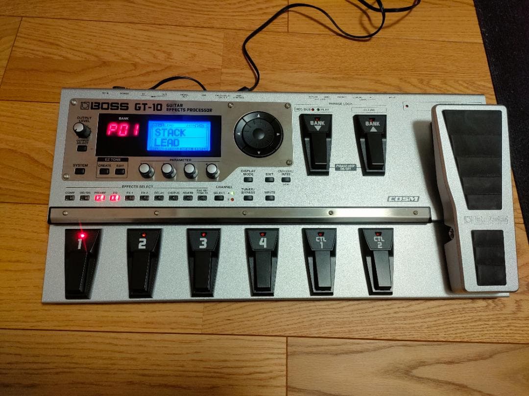 BOSS GT-10B ベースエフェクター（ケース、コード） BOSS GT-10B