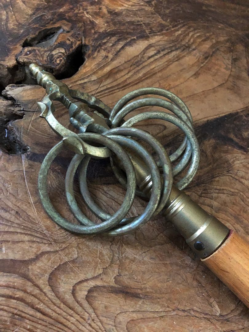 仏教美術 時代 六環 錫杖 密教 法具