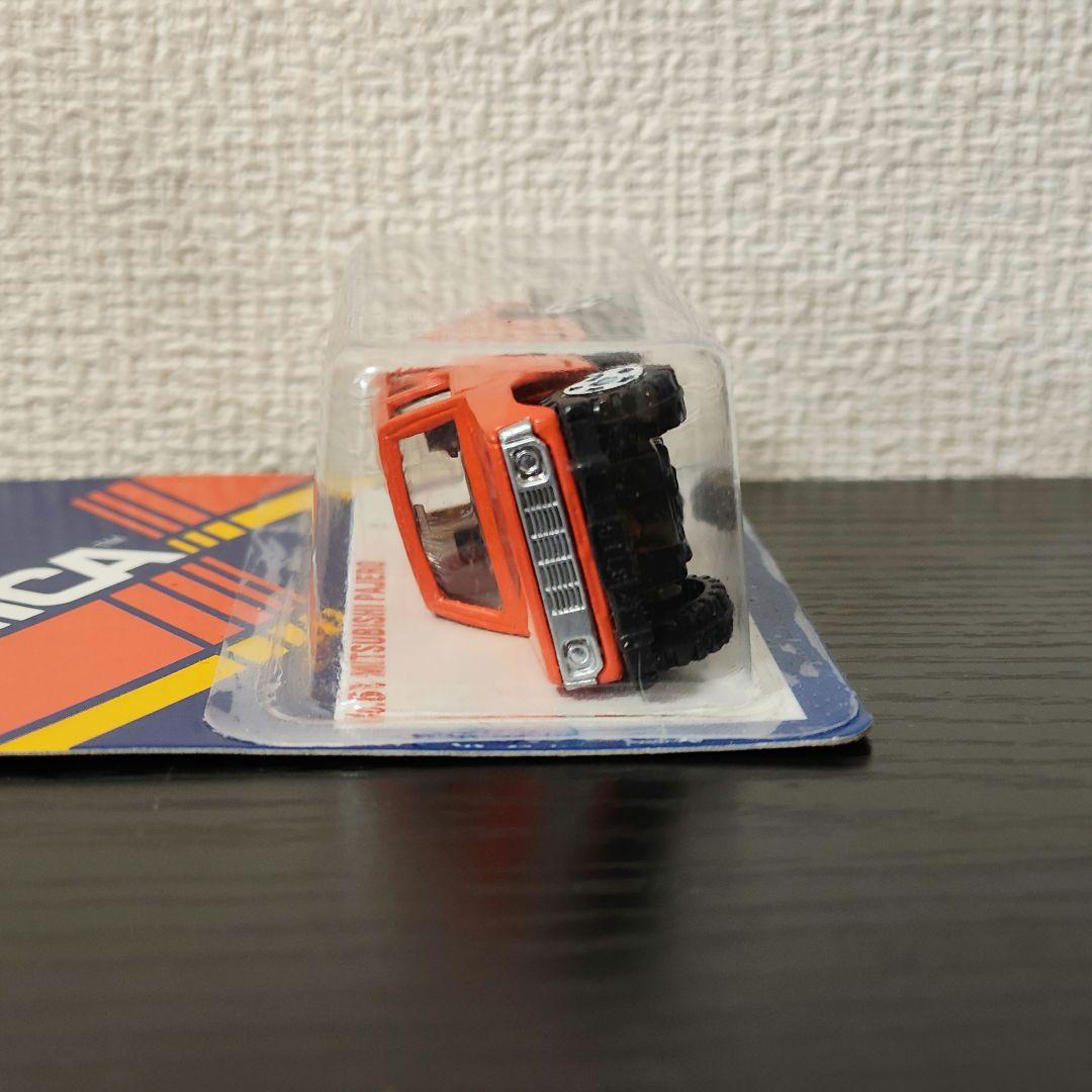未開封　TOMICA　トミカ　三菱パジェロ　オレンジ　ブリスターパック