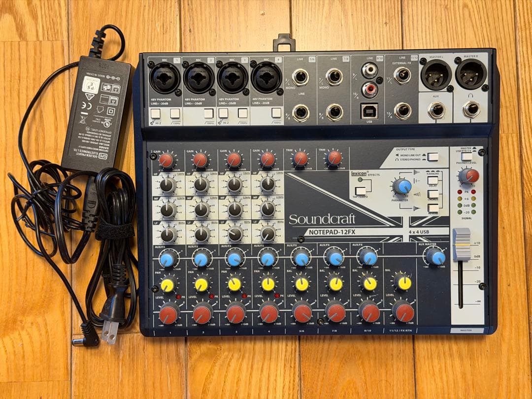 Notepad-12FX アナログミキサー