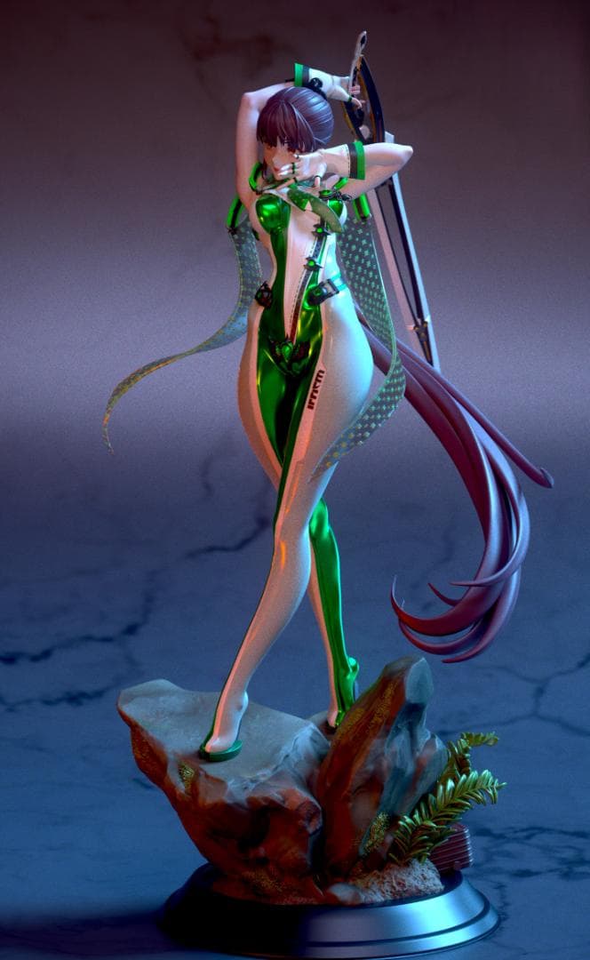 イヴ　ステラーブレイド　1/7 32ｃｍ　未塗装未組立　ガレージキット　ガレキ