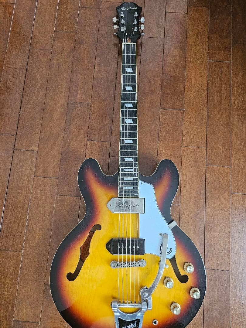 epiphone casino ハードケース付き
