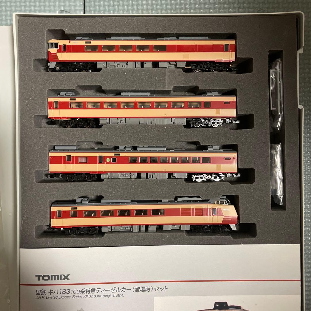 N) 92959 国鉄(JR北海道) キハ183系特急形気動車 100番台 登場時4両