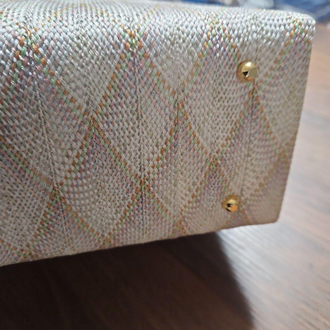 組み紐利休バック　未使用品