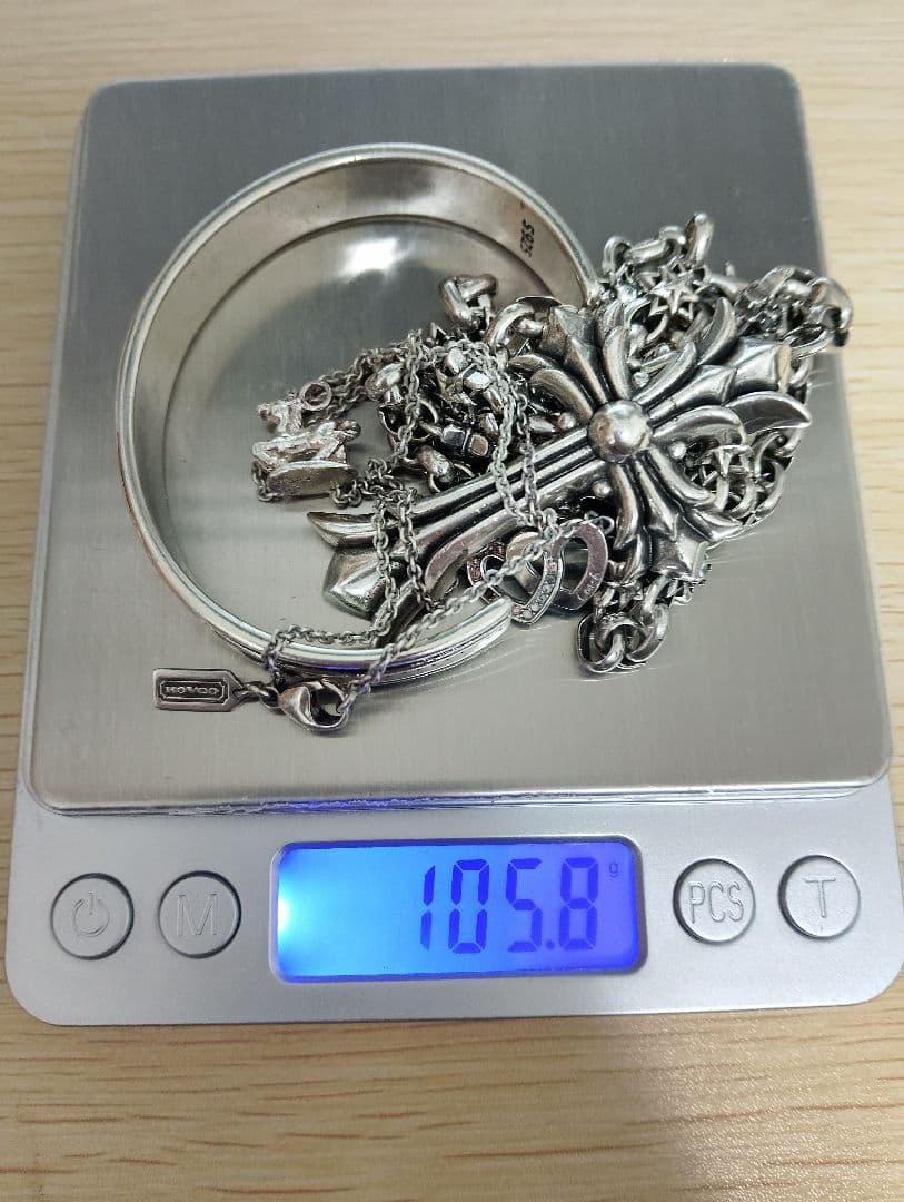 銀高騰 ジャンクsilver925,シルバーまとめ約105g・ 銀素材 - メルカリ