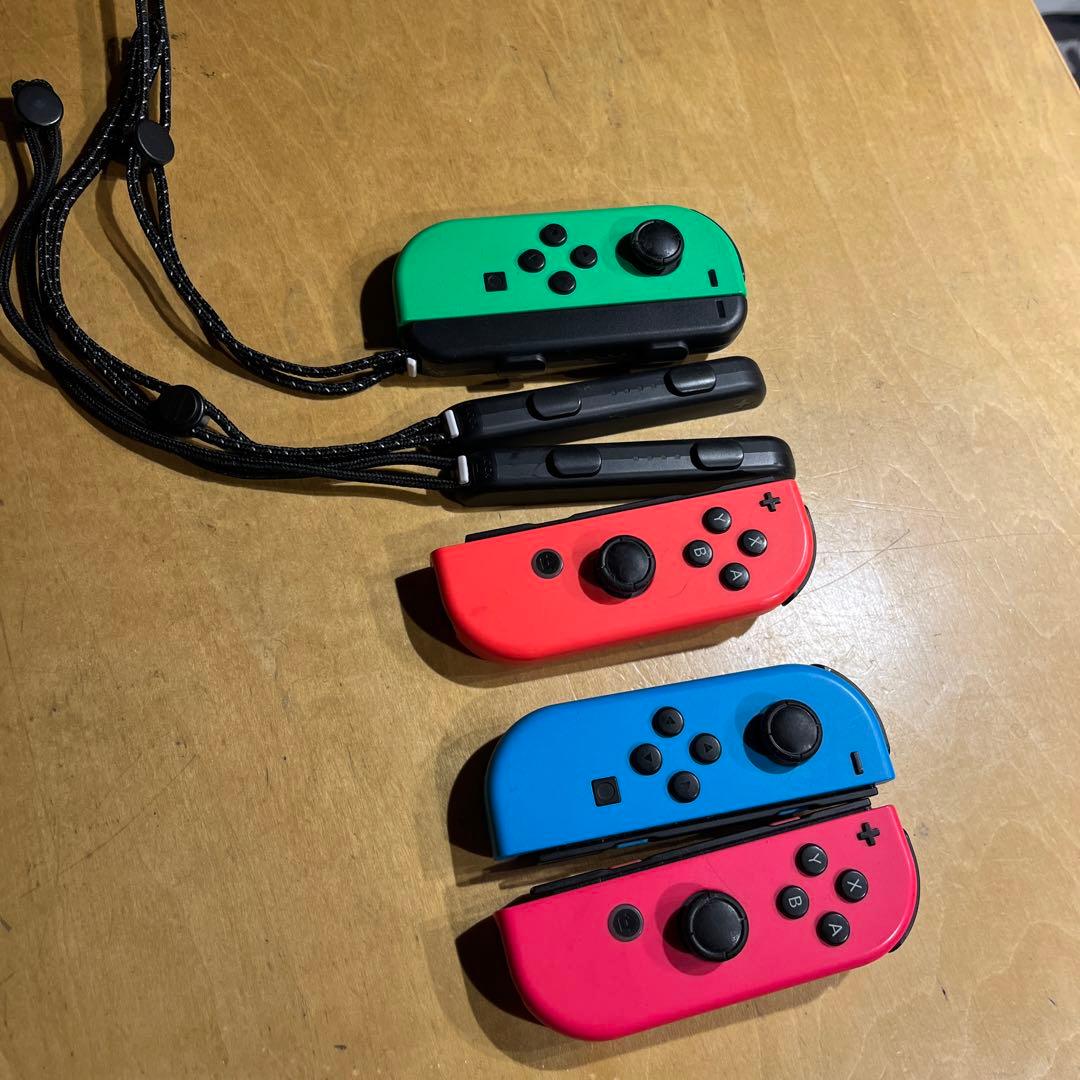 Nintendo Switch 本体 ピンク/ミントJoy-Con 合計8個