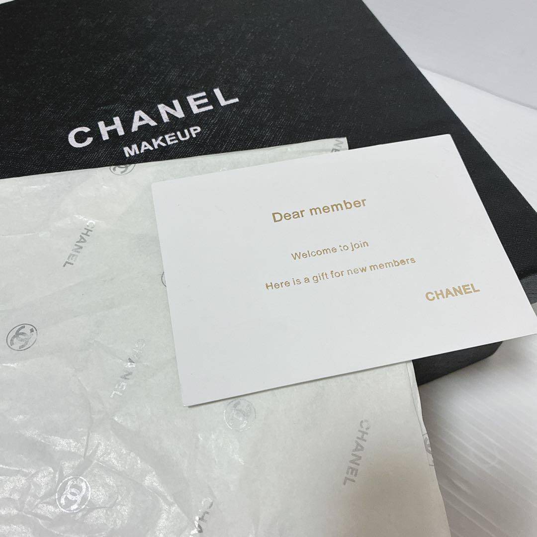 CHANEL シャネル　ノベルティ　バッグ　ブラック　ゴールドチェーン