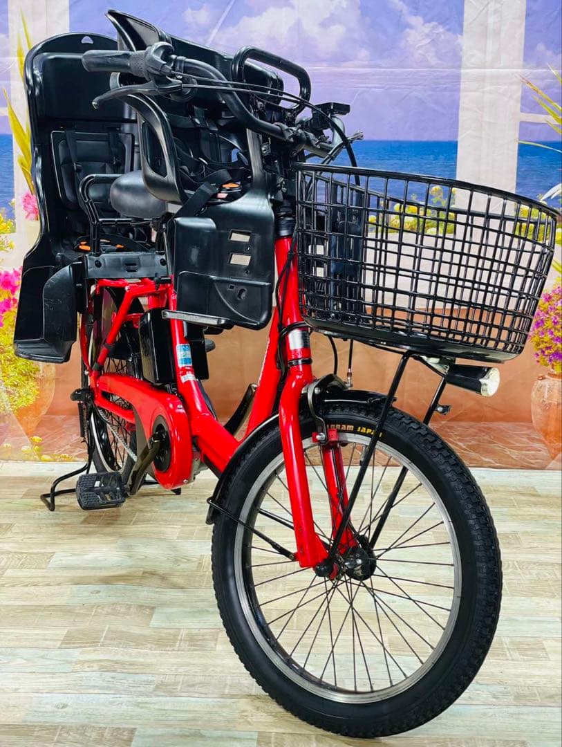 Y2358王様 ギュットアニーズ⭐️16AHパナソニック子供乗せ電動アシスト