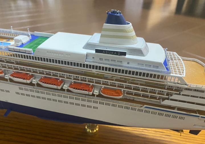 小西製作所 1/500 豪華客船 飛鳥Ⅱ ショップ 小西製作所 1/500 豪華