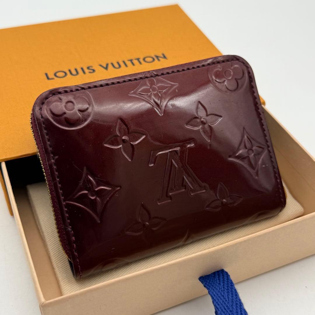 【極上美品】ルイヴィトン ヴェルニ ジッピーパース アマラント 小銭入れ