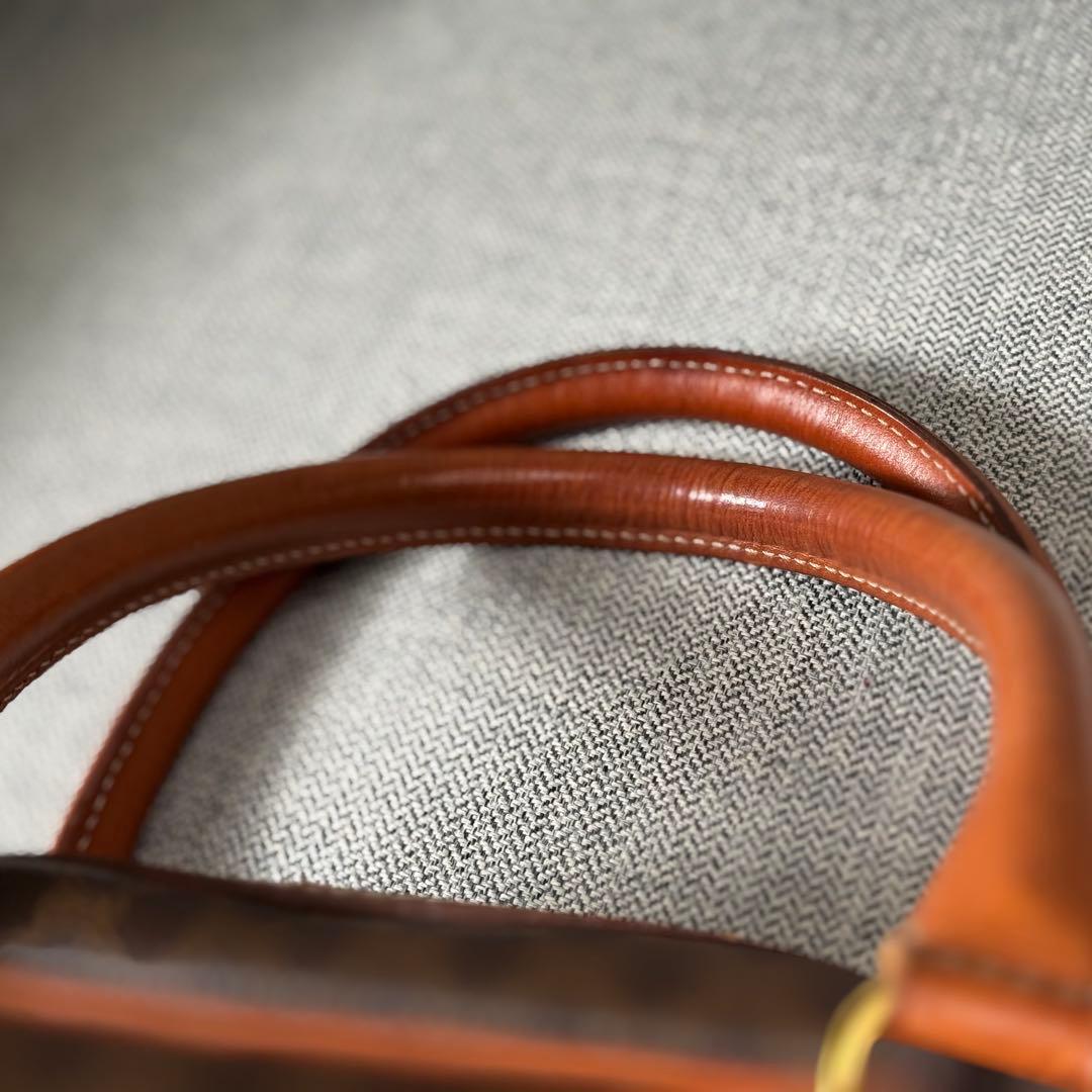 CELINE セリーヌ マカダム ミニボストンバッグ ハンドバッグ