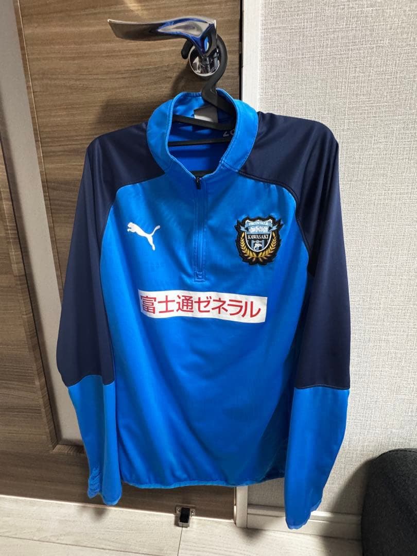 ジェフ千葉サッカージャージ レッド サイズO ジェフ千葉サッカー