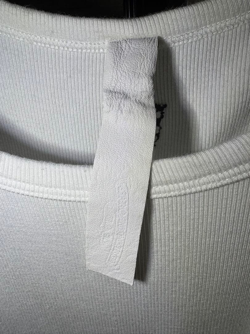 CHROME HEARTS ダガーリブタンクトップ ホワイト