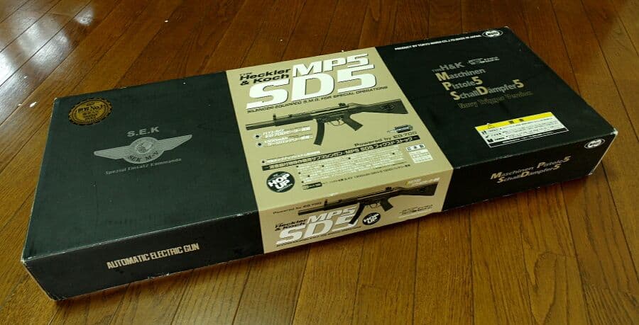 東京マルイ H&K MP5SD5 200連射マガジン付き