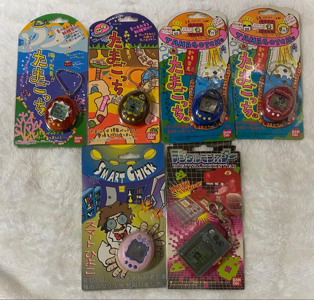 新種・海・山で発見たまごっち・たまごっち海外版など　未使用