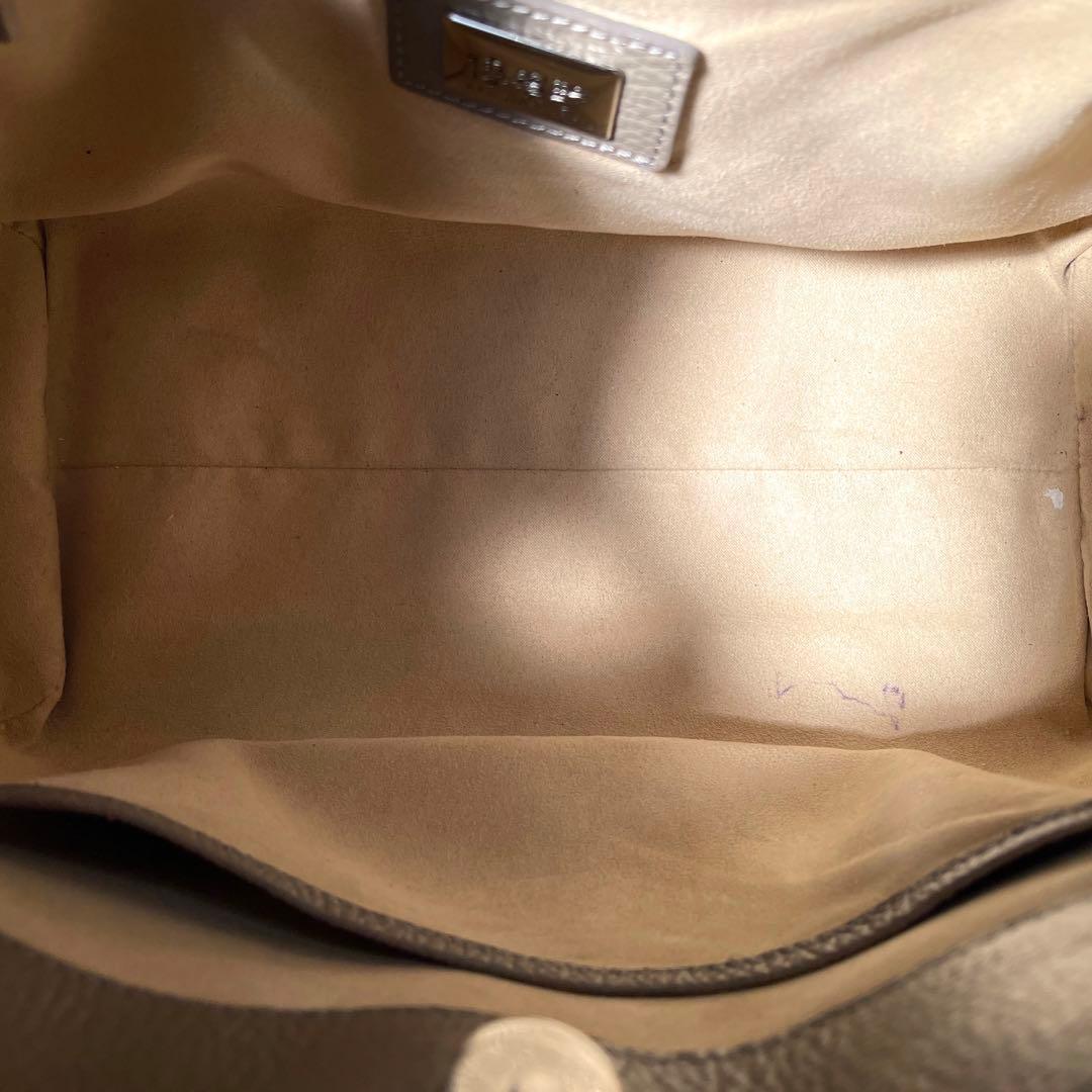 専用品傳濱野 den Hamano ミーティア グレージュ レザートートバッグ