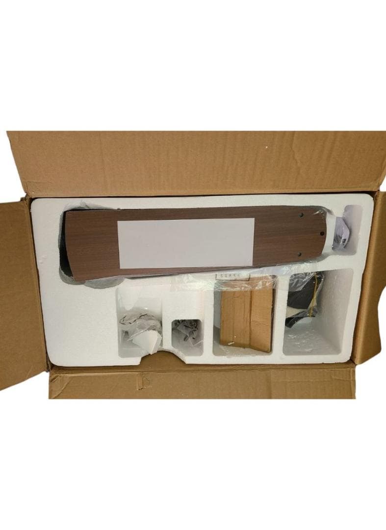 ブラック シーリングファンライト 5灯タイプ 照明 リモコン式 LED対応3