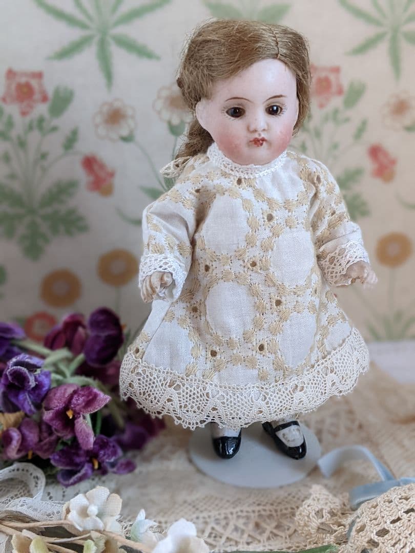 f】アンティークビスクドール ミニョネット ケストナー150 - メルカリ