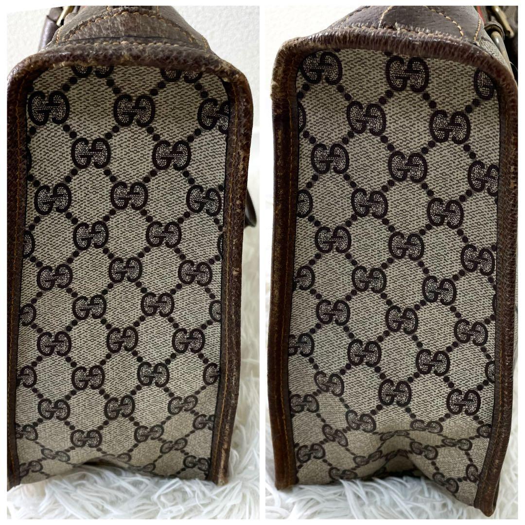 グッチ　GUCCI ハンドバッグ　シェリーライン　レディース 手提げ　ブラウン系