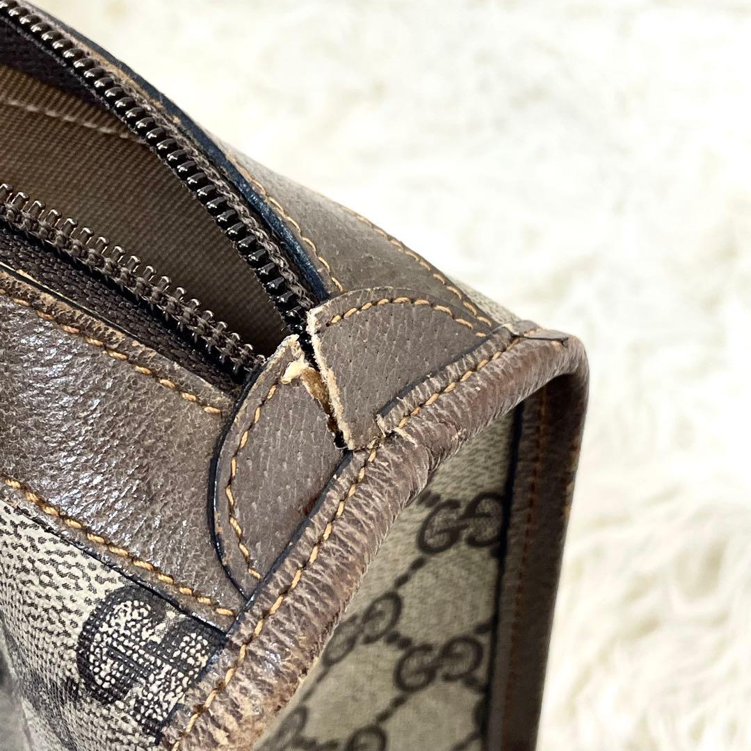 グッチ　GUCCI ハンドバッグ　シェリーライン　レディース 手提げ　ブラウン系