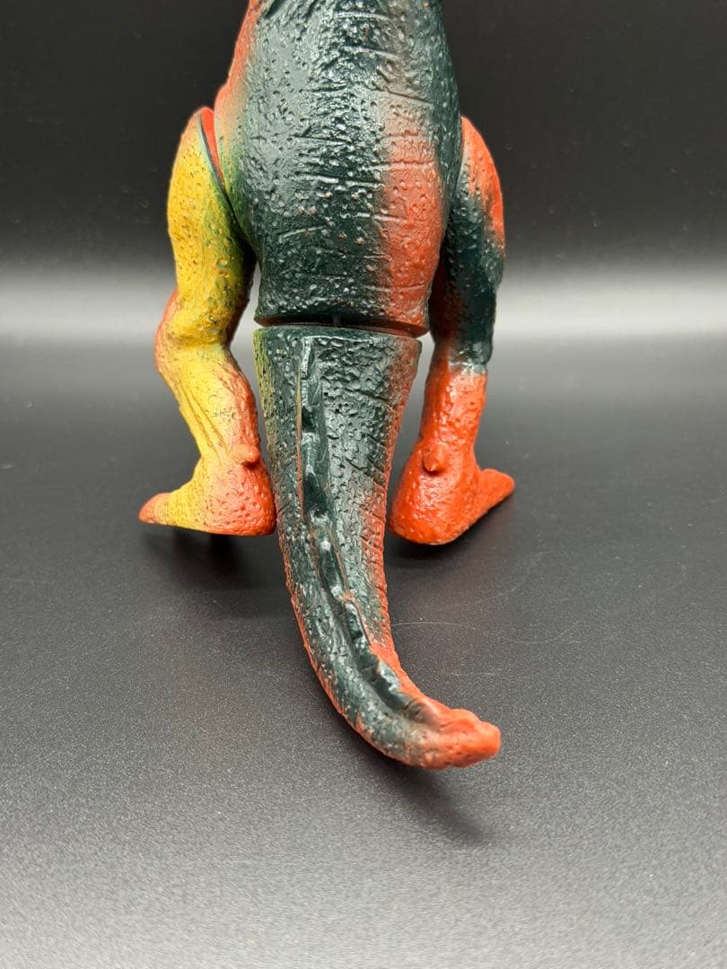 ポピー シーグラ キングザウルスシリーズ 足型付 ソフビ 当時物