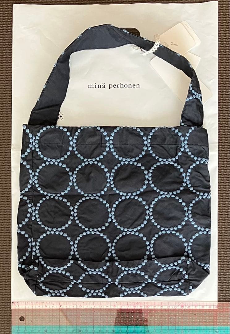 【新品・未使用】ミナペルホネン ミニバッグ タンバリン ※プロフ必読